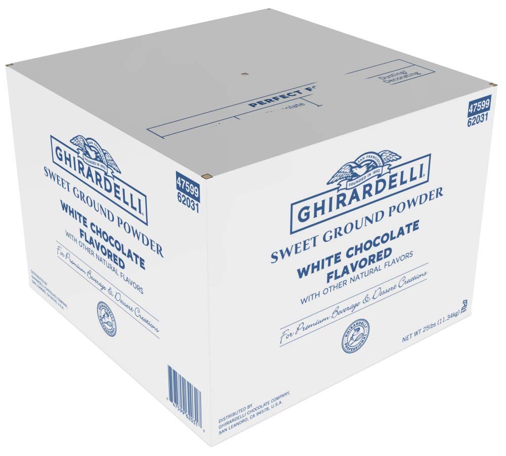 Ghirardelli 25lb White Choloate Powder