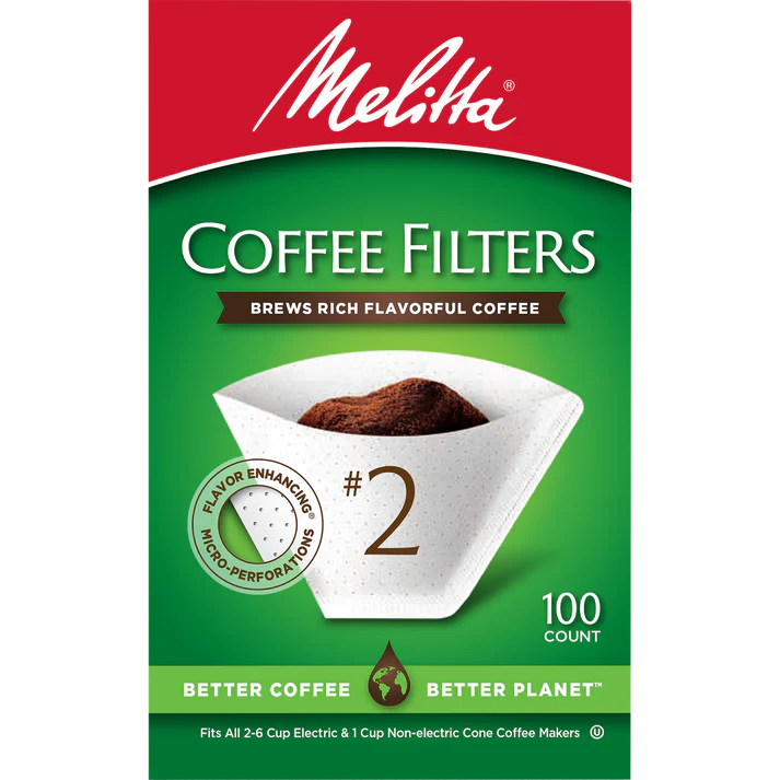 Melitta No. 2 Cone Filters
