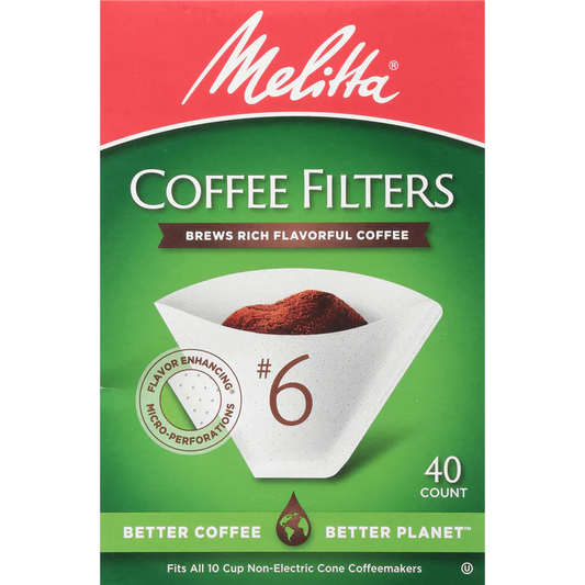 Melitta No. 6 Cone Filters