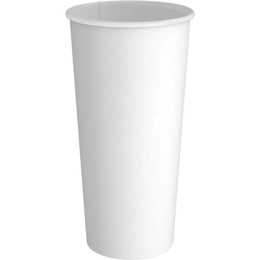 CoHo 20oz Hot White Coffee Cups (1,000ct)