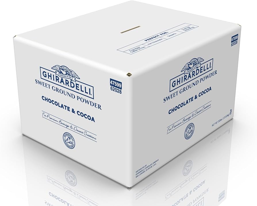 Ghirardelli 30lb Sweet Ground Chocolate Powder