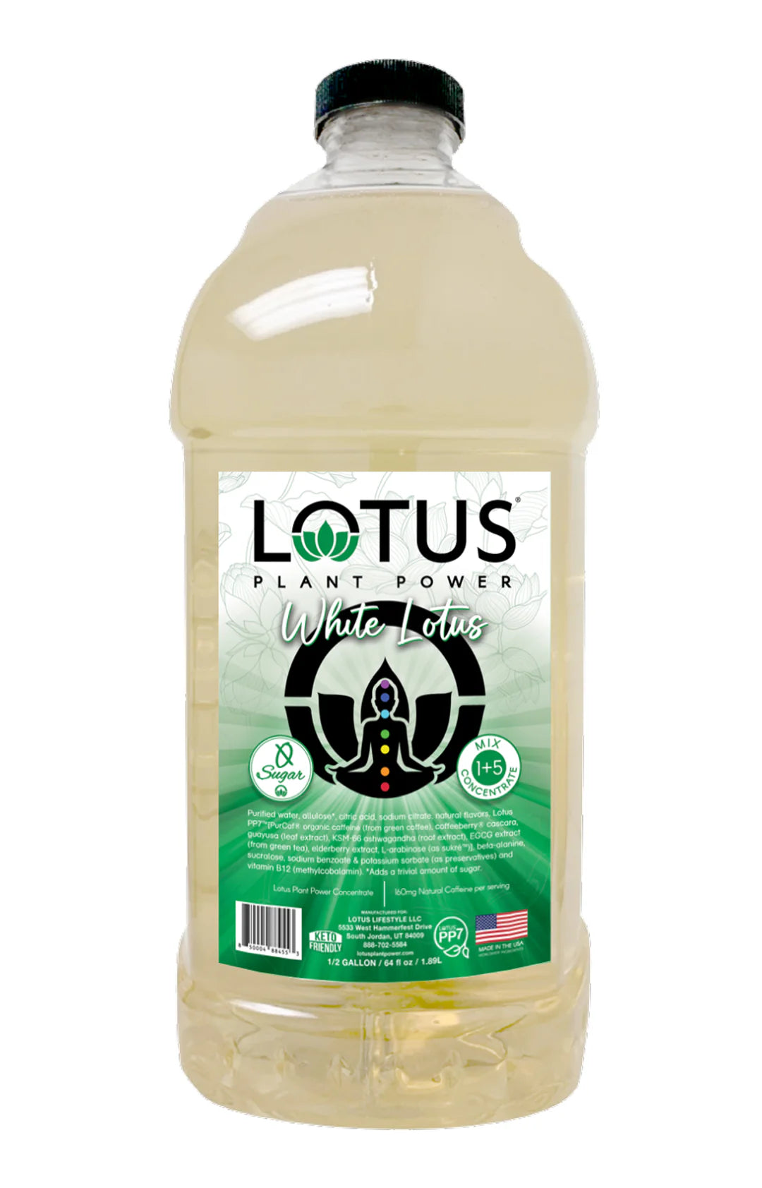 Lotus Plant Energy - White Zero Sugar