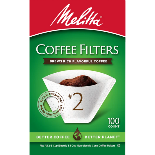 Melitta No. 2 Cone Filters